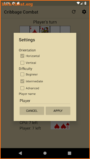 Cribbage Combat screenshot