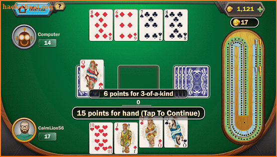 Cribbage Deluxe screenshot