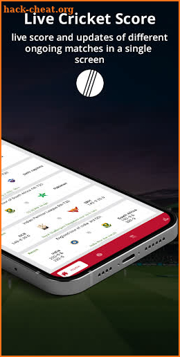 CricBlast: Live Cricket Score screenshot