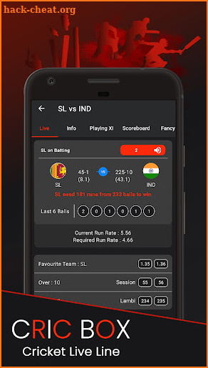 CricBox Fast Cricket Live Line screenshot