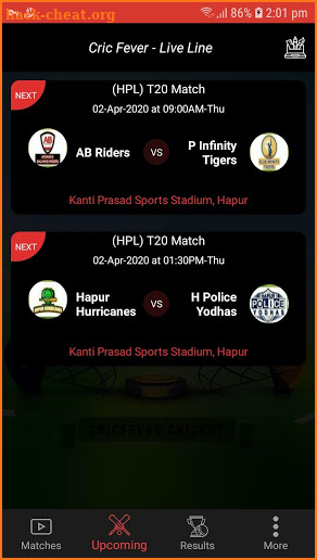 CricFever - Cricket Live Line screenshot