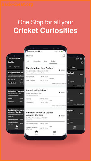 CricFlix: Live Scores, Cricket News & Scorecard screenshot