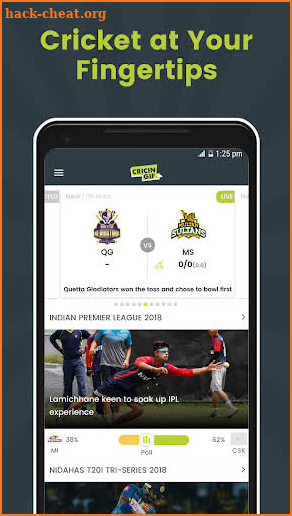 Cricingif - PSL Live Ball by Ball Clips screenshot