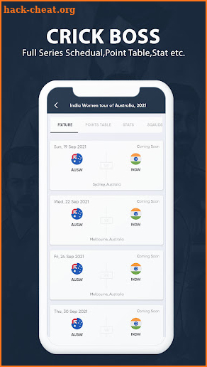 Crick Boss - Cricket Live Score screenshot