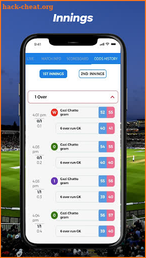 Cricket Informer - Live Line screenshot