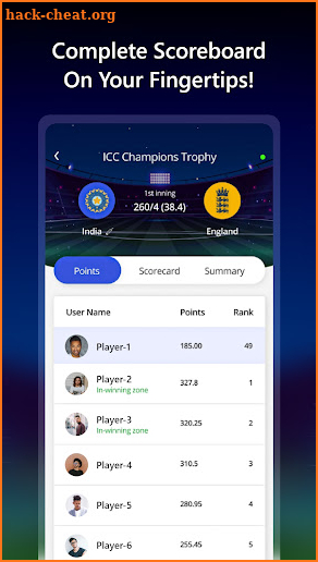 Cricket Live Tv : Score, News screenshot