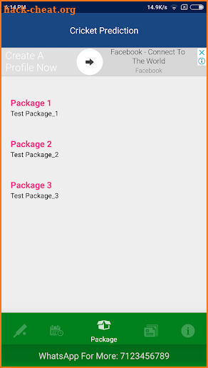 Cricket Prediction screenshot
