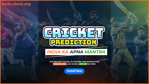 Cricket Score : Prediction screenshot