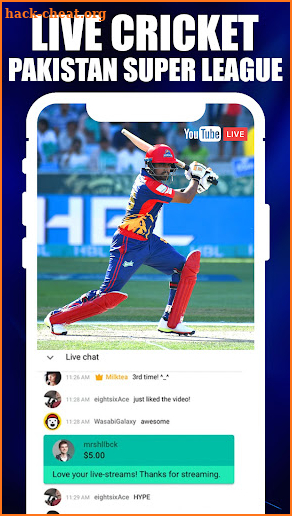 Cricket TV PTV Sports Guide screenshot