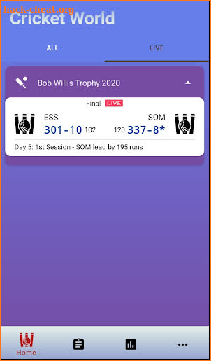 Cricket World Premium screenshot