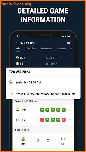 CricLive :Live Score Live line screenshot