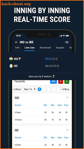 CricLive :Live Score Live line screenshot