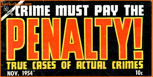 Crime Must Pay eComic screenshot