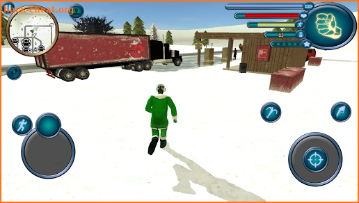 Crime Santa Claus Rope Hero Vice Simulator screenshot