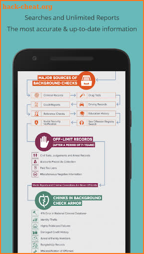 Criminal Background Check screenshot