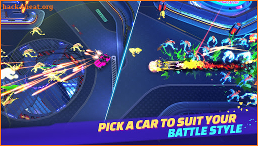 Crimson Wheels: Car Shooter screenshot