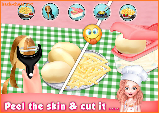 Crispy French Fries Recipe - Top Chef Cooking Game screenshot