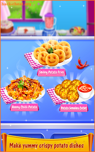 Crispy Fry Potato - Cooking Game screenshot