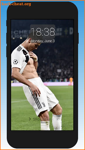 Cristiano Ronaldo CR7 Lock Screen screenshot