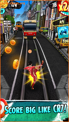 Cristiano Ronaldo: Kick'n'Run 3D Football Game screenshot