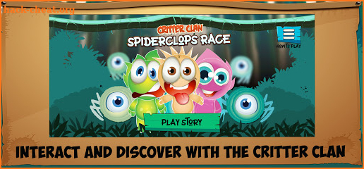 Critter Clan Spiderclops Race screenshot