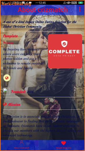 Crizmatch - Christian Singles Marriage & Dating screenshot