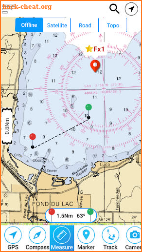 Croatia Offline Nautical Chart screenshot