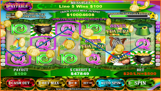 Crock O'Gold Rainbow Slots PAID screenshot