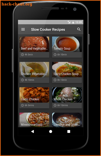 Crock Pot Recipes screenshot