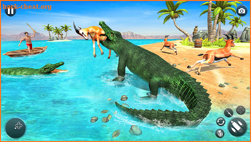 Crocodile Animal Attack: Animal Simulator Games screenshot