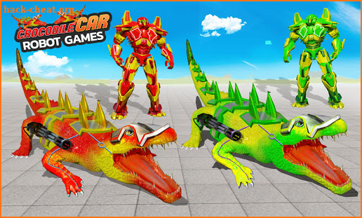 Crocodile Robot Car Transforming Mega Robot Games screenshot