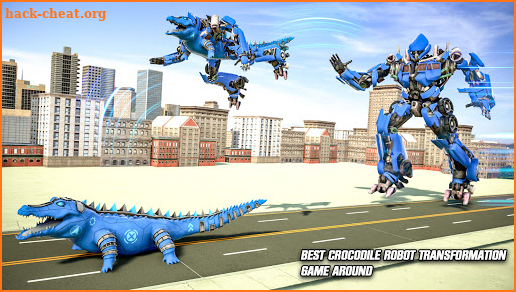 Crocodile Robot Transform Robot Transforming Games screenshot