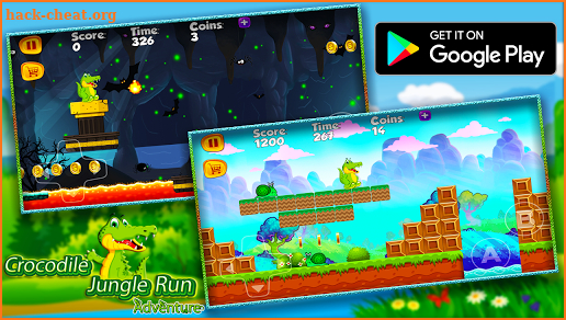 Crocodile Run : in the Wild Jungle Adventures screenshot