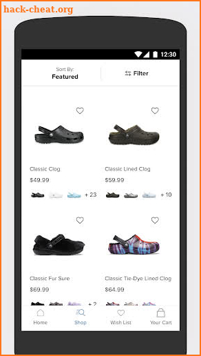 Crocs screenshot