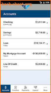 Croghan Colonial Bank Mobile screenshot