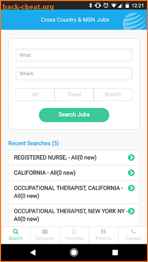 Cross Country Jobs screenshot