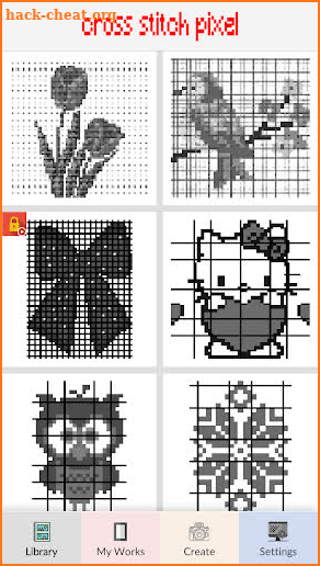 Cross Stitch Pixel screenshot