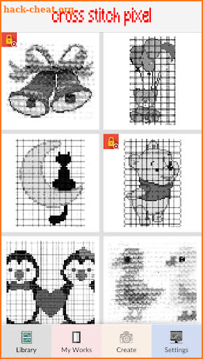Cross Stitch Pixel screenshot