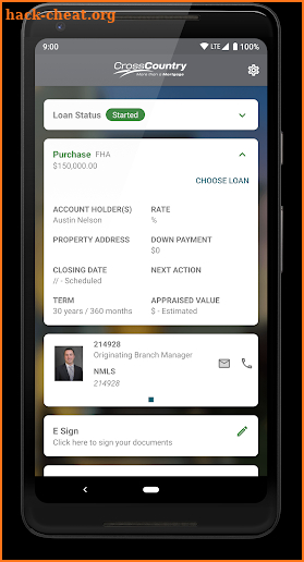 CrossCountry Mortgage screenshot