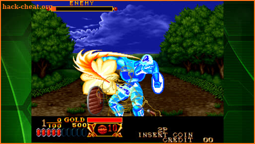 CROSSED SWORDS ACA NEOGEO screenshot