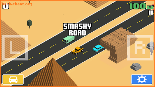 Crossing Road - Smashy Car screenshot