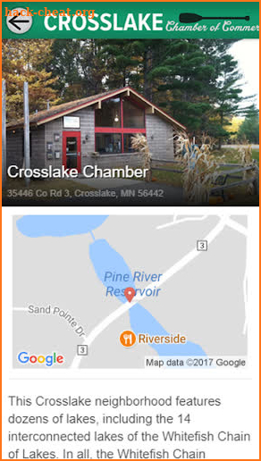 Crosslake screenshot