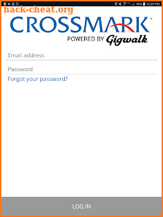 CROSSMARK AXIS (BYOD) screenshot