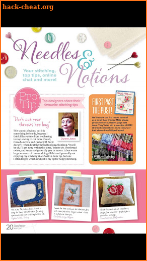 CrossStitcher Magazine screenshot