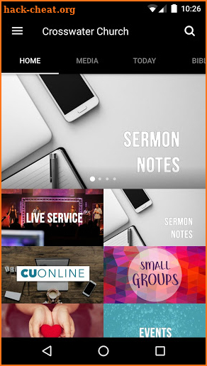 Crosswater Church screenshot