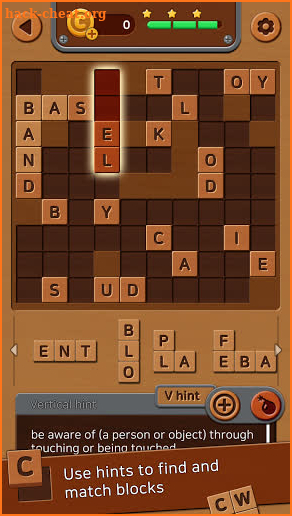 Crossword Block screenshot