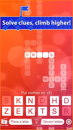 Crossword Climber screenshot