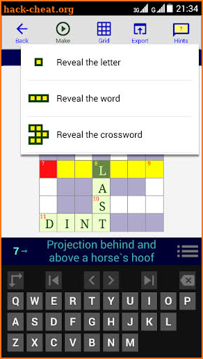 Crossword Constructor Pro screenshot