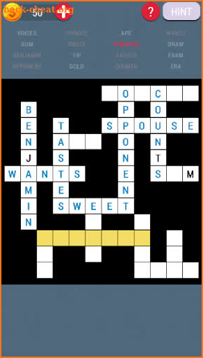 Crossword Fill-Ins screenshot