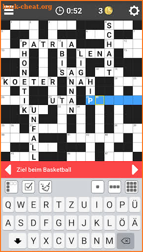 Crossword German Puzzles Free screenshot